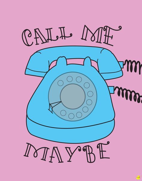 Call Me Maybe Call Me Gif, Maybe Meme, On Call, Call Me Maybe, Rotary Phone, I Call You, Maybe One Day, You Call, Drawing Inspiration