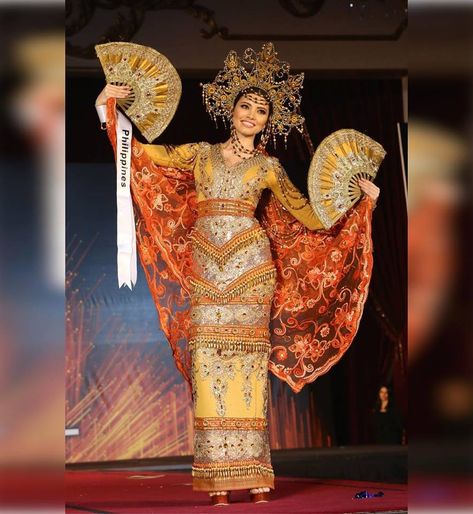 Traditional Filipino Clothing Pre Colonial, Singkil Costume, Pre Colonial Philippines Clothing, Precolonial Philippines, Philippines Clothes, Filipiniana Fashion, Filipina Fashion, Philippines Dress, Pinoy Culture