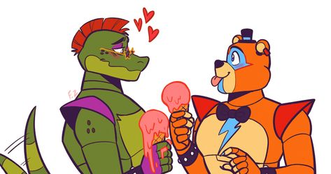 (61) way to go superstar! en Tumblr - #fnaf security breach Monty X Freddy, Security Breach Freddy X Monty, Way To Go Superstar, Freddy X Monty, Freddy Plush, Glamrock Freddy, Fnaf Security Breach, Fnaf Freddy, Fnaf Sl