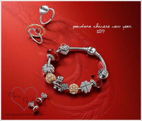 pandora chinese new year 2017 Pandora Christmas Charms, Chinese New Year Outfit, Pandora Christmas, Pandora Essence, New Year 2017, Chinese Jewelry, Pandora Beads, Pandora Bracelet Charms, Christmas Charms