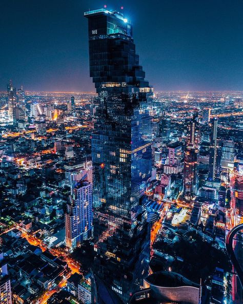 Kevin O. on Instagram: “77-Floors above in Bangkok. 🏙” Mahanakhon Skywalk, Nairobi City, Sky Walk, King Power, Tropical Beaches, Ancient City, Destination Voyage, Beautiful House, Trotter