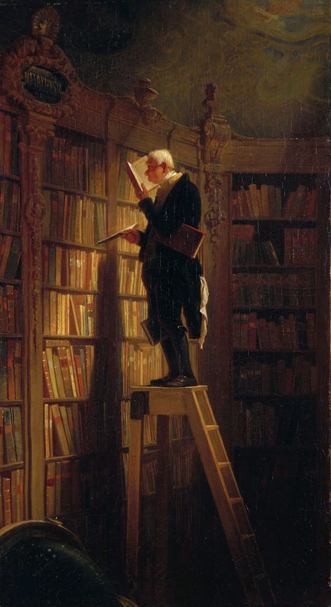 Carl Spitzweg, The Bookworm, Arte Peculiar, Rennaissance Art, Alberto Giacometti, Art Album, Winterthur, Art Gallery Wallpaper, Classic Paintings