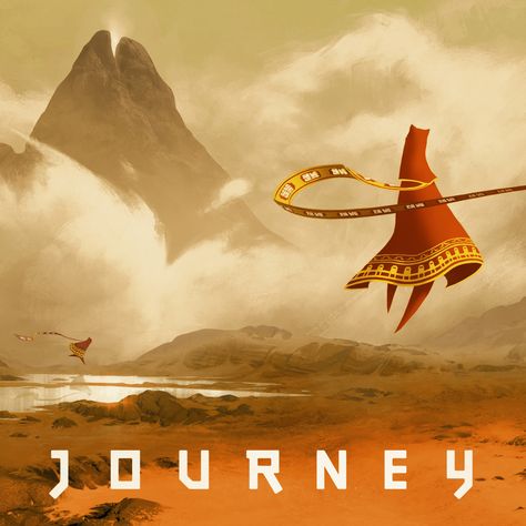 Journey, Tomislav Jagnjic on ArtStation at https://www.artstation.com/artwork/Zwo40 Tomislav Jagnjic, Journey Artwork, Journey Game, Games Journey, Concept Art World, Child Of Light, Pop Culture Art, Game Concept Art, Mega Man