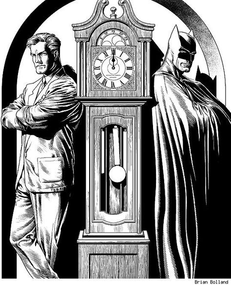 Brian Bolland, Bruce Wayne Batman, Terror Art, The Bat Man, Comic Book Pages, Arte Dc Comics, Batman Beyond, Dark Shadows, Batman The Dark Knight