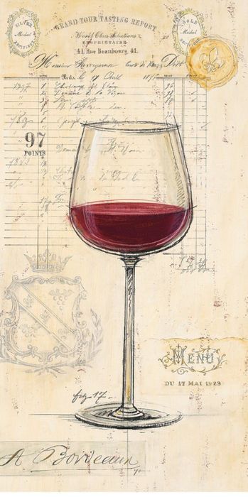 Vintage - ledger receipt Grande Wine Tasting Tally Sheet Art Du Vin, In Vino Veritas, Foto Transfer, Wine Decor, Wine Art, Images Vintage, Vintage Wine, Vintage Diy, Vintage Printables