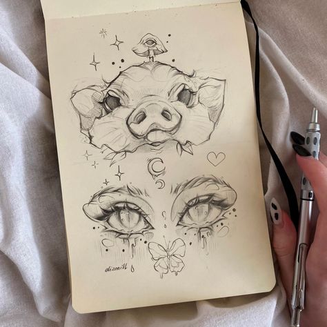 Výtvarné Reference, Seni 2d, Sketchbook Art Journal, Seni Cat Air, Art Diary, Pencil Art Drawings, Art Drawings Sketches Creative, A Pen, Drawing Tutorials