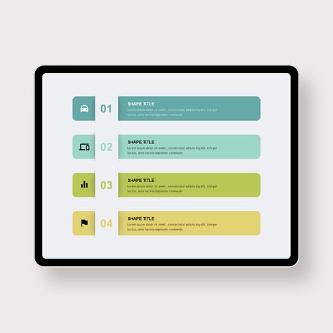 Round Bar List PowerPoint Templates List Powerpoint Design, Graphic Design List Layout, Powerpoint List Design, List Graphic Design Layout, List Presentation Design, Powerpoint Table Design, List Design Layout, List Graphic Design, Bar List