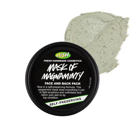 Mask of Magnaminty Face and Body Mask - CosmopolitanUK Lush Mask, Lush Face Products, Mask Of Magnaminty, Lush Face Mask, Fresh Face Mask, Face Mask Aesthetic, Mask Aesthetic, Lush Products, Body Mask