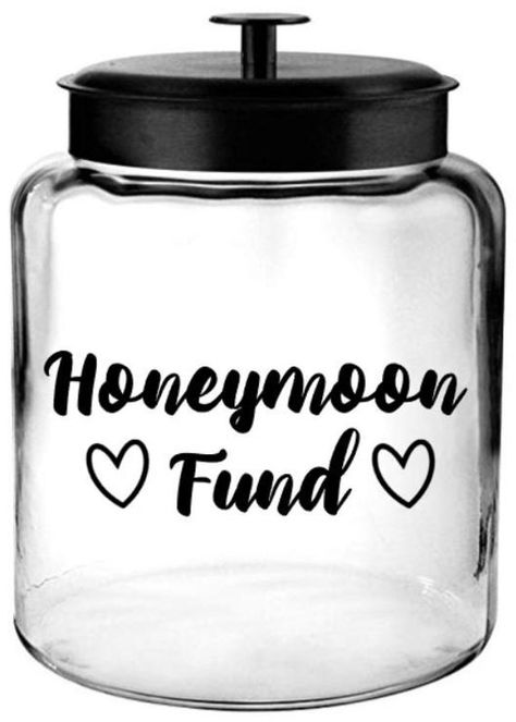 Honeymoon Jar, Honeymoon Fund Jar, Disney Money, Jordan Wedding, Money Jar, Vacation Fund, Moon Jar, Honeymoon Fund, Money Jars