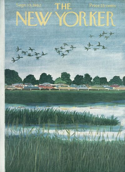 Ilonka Karasz : Cover art for The New Yorker  1961 - 15 September 1962 New Yorker September, The New Yorker Magazine, Old Magazine, New Yorker Magazine, New Yorker Covers, Journal Vintage, Vintage Magazines, Vintage Magazine, The New Yorker