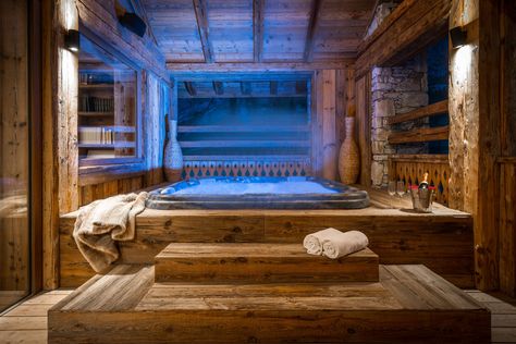 Double Twin Beds, Sunken Hot Tub, Massage Therapy Rooms, Chalet Chic, Alpine Chalet, Luxury Chalet, Swimming Pool Hot Tub, Luxury Ski Chalet, Ski Holiday