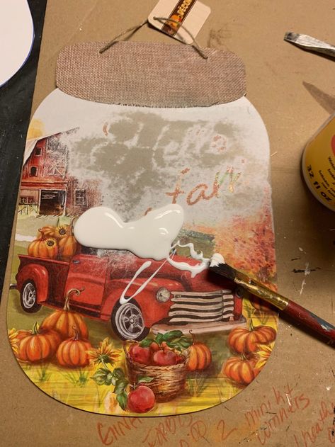 Cute Picture Frame, Fall Picture Frame, Dollar Tree Fall Decor Diy, Cute Picture Frames, Mason Jar Sign, Fall Mason Jars, Fall Decor Dollar Tree, Dollar Tree Fall, Diy Dollar Tree Decor