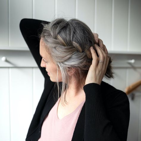 Going Gray — The Grit and Polish Ideas For Grey Hair, Knotless Box Braids Ideas, Box Braids Ideas, Trendy Braided Hairstyles, The Grit And Polish, Grit And Polish, Knotless Box Braids, Braids Ideas, Hairstyles For Older Women