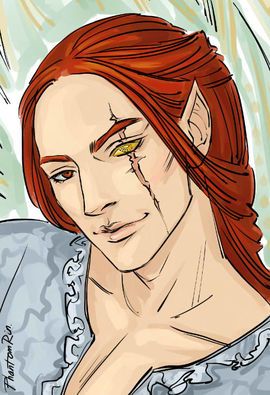 Lucien - A Court of Thorns and Roses Acotar Characters, Flowers Mandala, Drawing Flowers, To Draw, Drawings, Flowers, Red, Hair