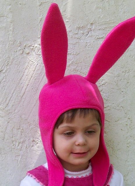 Louise's Hat | Flickr - Photo Sharing! Louise Bunny Ears, Walmart Halloween Costumes, Kiss Halloween Costumes, Bunny Ears Hat, Pink Bunny Ears, Halloween Costume Wedding, Teddy Bear Costume, Louise Belcher, Epic Costumes