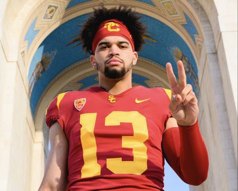 University of Southern California Athletics After signing with USC, Caleb Williams has his eyes set on the NFL. Part of his vision includes the lofty goal of beating Tom Brady’s records. Click HERE for more college football coverage! Caleb Williams went from a five-star recruit who was known amongst college football fans to a household […] The post Caleb Williams Has Lofty Goals For USC And The NFL That Include Being Better Than The G.O.A.T. appeared first on BroBible. Caleb Williams, Being Better, University Of Southern California, Nfl Draft, Tom Brady, Chili, Ram, Nfl, Thread