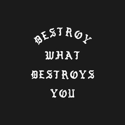 Souls Aesthetic, Galaxy Tree, Destroy What Destroys You, Gangsta Quotes, Badass Quotes, Black Aesthetic Wallpaper, Quote Aesthetic, Black Aesthetic, Wallpaper Quotes