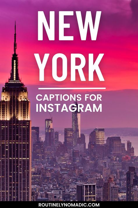 New York City at sunset with New York captions for Instagram Ny Quotes Instagram, New York Quotes Aesthetic, Nyc Insta Captions, New York Quotes Instagram, New York Captions Instagram, Ny Quotes, The Edge Nyc, Nyc Quotes, Captions For Guys