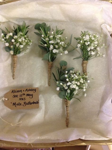 Babies Breath, 2022 Wedding, Boutonniere Wedding, Baby's Breath, Greenery Wedding, Decorations Ideas, Flower Bouquet Wedding, Simple Weddings, Boutonniere