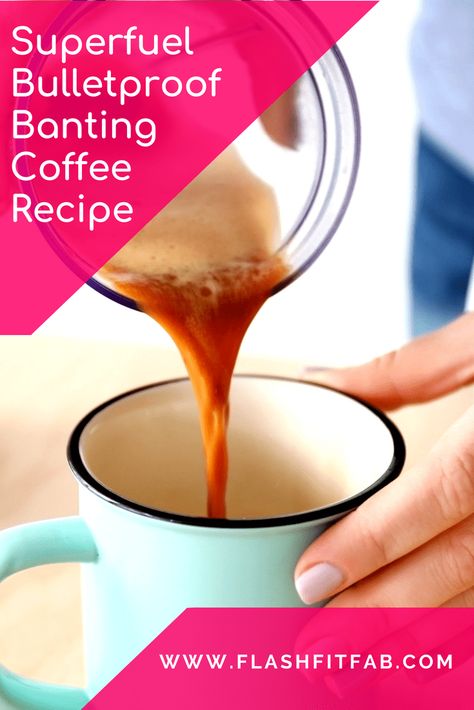 Super Fuel Bulletproof Banting Coffee - Flash Fit Fab Bullet Proof Coffee, Cappuccino Recipe, Bulletproof Coffee Recipe, Morning Energy, Healthy Food Habits, Coffee At Home, Keto Drink, Bullet Proof, Bulletproof Coffee