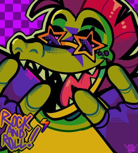 ★ACID on Twitter: "[ #FNAF ]… " Montgomery Gator, On Twitter, Purple, Twitter