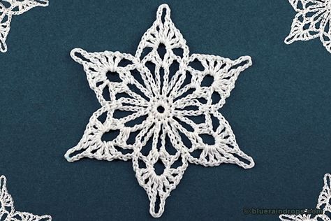 Snowflakes Crochet, Free Crochet Snowflake Patterns, Crocheted Snowflakes, Crochet Christmas Snowflakes, Snowflake Crochet, Xmas Crochet, Christmas Decs, Crochet Snowflake, Free Crochet Doily Patterns