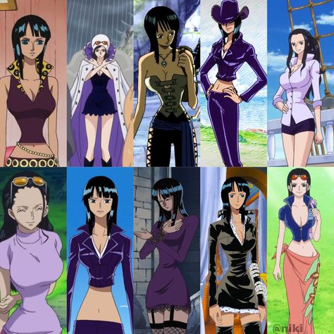 One Piece Nami Outfit, Nami Alabasta Outfit, One Piece Robin Outfit, Boa Hancock Costume Diy, Nico Robin Halloween Costume, Nico Robin Outfits Inspired, Robin One Piece Costume, One Piece Fashion Anime, One Piece Costume Ideas