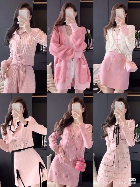 Pastel Girly Outfits, Pink Acedamia Outfits, Pink Interview Outfit, Pink Outfits Classy, Pink Pastel Outfit, Outfit Soft Girl, Cute Office Outfits, Elegant Outfit Classy, Preformance Outfits