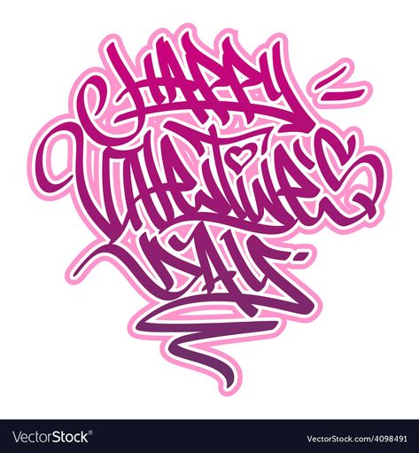 Graffiti Images, Valentine Font, Graffiti I, Diamond Drawing, Happy Valentines Day Card, Graffiti Font, Graffiti Cartoons, Tattoo Art Drawings, Japanese Tattoo Art