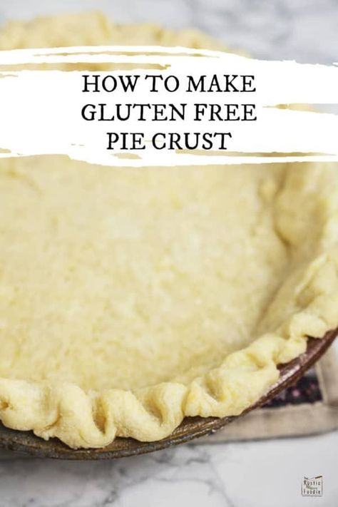 Types Of Pies, Gluten Free Pie Dough, Gluten Free Pie Crust Recipe, Chocolate Peanut Butter Desserts, New Year's Desserts, Gluten Free Pie Crust, Pie Crust Recipe, Savory Pies, Gluten Free Pie