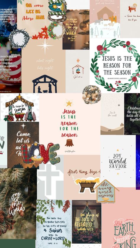 Jesus is the reason for the season✝️✨❤️💚🎄 #inspo #christmas #jesus #happybdayjesus #happybirthdayjesus #jesusisthereasonfortheseason Kitchen Christmas Gifts, Jesus Christmas, Happy Birthday Jesus, Jesus Wallpaper, Christmas Jesus, Christmas Inspo, Inspirational Bible Quotes, Happy B Day, Silent Night