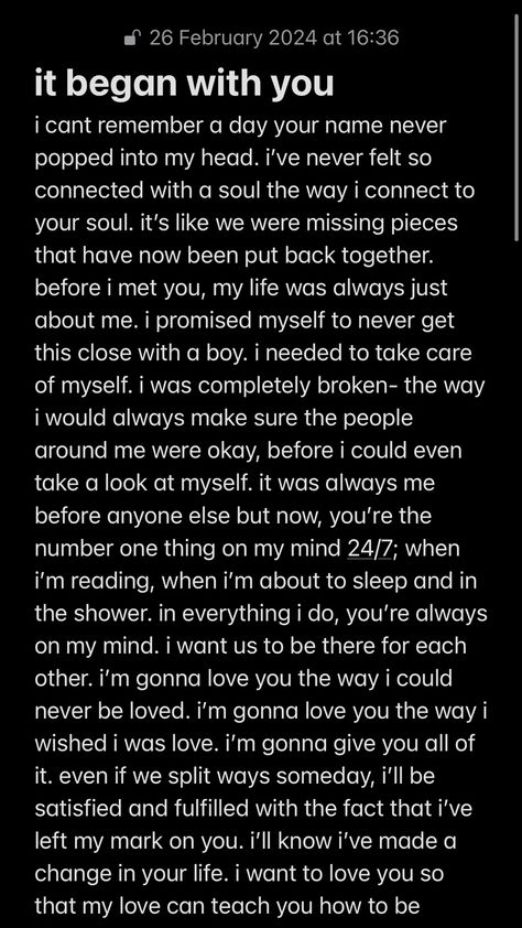 being so confident about someone, showing them they can be loved no matter what, being there for them, wanting to prove everyone wrong about them; only for them to leave you ashamed. dont be forced to believe that you shouldnt love. you are deserving of love and you are born to love❤️. What To Write About Him, Being There For Someone, Being In Love With Someone You Shouldnt, Husband To Be Quotes, How To Show Someone You Love Them, Letters For My Boyfriend, Jealousy Issues, Cute Messages For Her, Prove Everyone Wrong