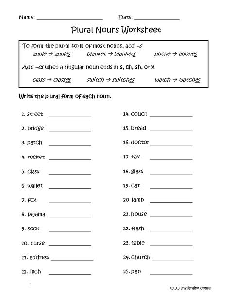 Plural Nouns Worksheets Singular To Plural Worksheet, Singular Plural Worksheets For Class 2, Plural Forms Worksheet, Regular Plural Nouns Worksheet, Making Words Plural, Plural E Singular, Plural Of Nouns, Irregular Plural Nouns Worksheet, Plural Possessive Nouns