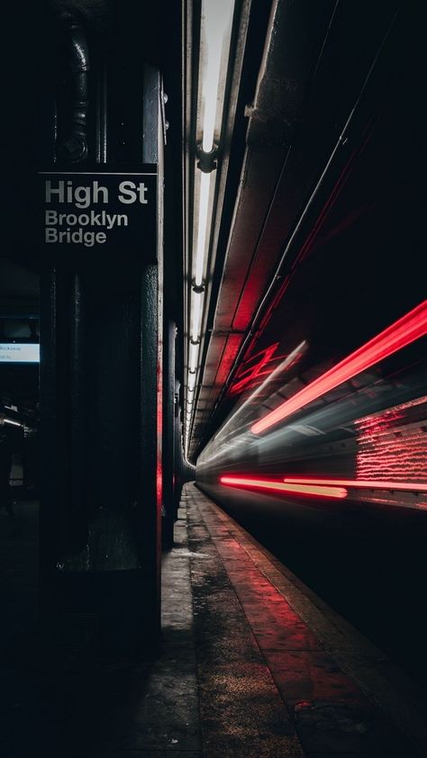 Liminal City, Metro Train, Episode Backgrounds, Dark Red Wallpaper, Time Lapse Photography, Iphone11 Pro, Cool Pictures For Wallpaper, Iphone Wallpaper Hipster, Long Exposure Photography