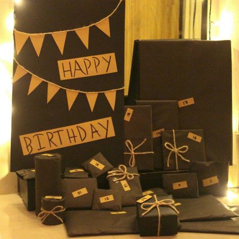 19 gifts for his 19th birthday. #diygifts #diy #gifts #for #aunts 19th Birthday Ideas Gift, 31 Days Of Birthday Gifts For Him, 19 Gifts For 19th Birthday, Diy Party Decor Ideas, 19th Birthday Gifts, Diy Party Decor, Luxury Birthday Gifts, Minnie Mouse Birthday Decorations, 17 Birthday