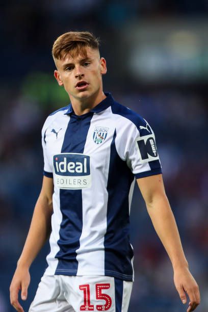 Harvey Barnes of West Brom in 2018. Harvey Barnes, West Bromwich Albion, West Brom, West Bromwich, Smash Cake, Sports Jersey, Soccer, Football, Cake