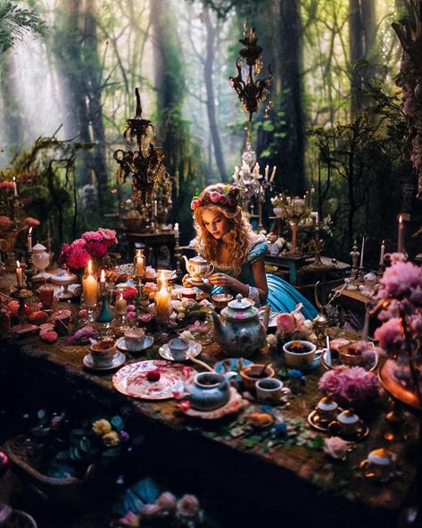 Q1:Whose is your favorite Alice in Wonderland character? Q2:Which of these Wonderland aesthetics is your fave? 1,2,3,4,5,6,7,8,9 or… | Instagram Halloween Alice In Wonderland, Fantasy Settings, Dark Alice In Wonderland, Wonderland Artwork, Alice In Wonderland Tea Party Birthday, Photoshop Creative, Alice In Wonderland Aesthetic, Alice In Wonderland Characters, My Lovely Friend