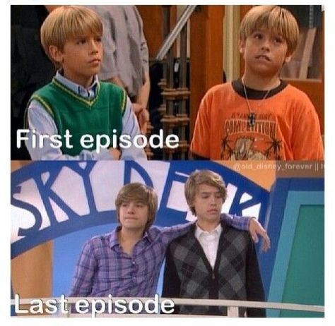 The Suite Life Of Zack and Cody→ The Suite Life On Deck  Dylan & Cole Spouse The Suite Life On Deck, Suite Life On Deck, Suit Life On Deck, Old Disney Shows, Cole Spouse, Old Disney Channel, Dylan And Cole, Right In The Childhood, Disney Channel Shows