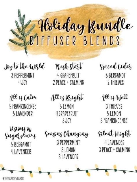 Holiday Diffuser Blends, Essential Oil Diffuser Blends Recipes, Spiced Cider, Diffuser Recipes, Essential Oil Diffuser Blends, Oil Diffuser Blends, Diffuser Blends, Joy To The World, Essential Oil Diffuser