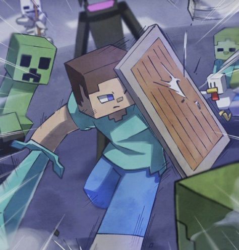 Minecraft Images, Watercolor Paintings Of Animals, Minecraft Drawings, Minecraft Pictures, Minecraft Steve, Boy Blurred Pic, Minecraft Anime, Minecraft Characters, Minecraft Wallpaper