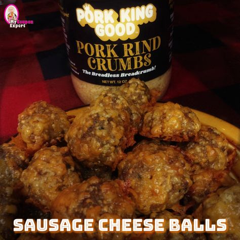 Sausage Cheese Balls - Low Carb / Keto Friendly Recipe! · Keto Sausage Balls, Helping Family, Sausage Cheese Balls, Keto Sausage, Mushroom Soup Recipes, Low Carb Meal Prep, Sausage Balls, Frugal Lifestyle, Carb Foods