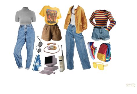 stranger things inspired !! eighties look xo. Discover outfit ideas for everyday made with the shoplook outfit maker. How to wear ideas for Saucony Logo Sneakers and Retro High Waist Denim Outfits 80s Style Women, 80s Outfits Stranger Things, 1985 Outfits, Modern 80s Outfits, Stranger Things Outfit Ideas 80s, 80s Outfit Inspiration, Stranger Things Outfit Ideas, Outfit Ideas 80s, Retro Outfits 80s 1980s