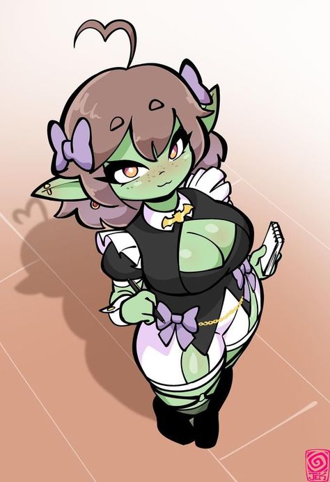 Commission for @PodgeTheGoblin ! Goblin Art, Anime Monsters, Dungeons And Dragons Homebrew, Know Your Meme, Monster Girl, Dnd Characters, Fantasy Character Design, Cute Anime Character, Character Design Inspiration