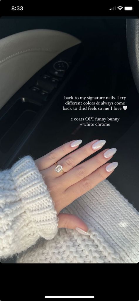 Engagement Party Nails Acrylic, Dip Bride Nails, What To Ask For Nails, Just Engaged Nails, Bachelorette Nails The Bride White, Engagement Shoot Nails Ideas, Pre Wedding Nails, Wedding Nails For Bride Opi, Sparkly Bridal Nails