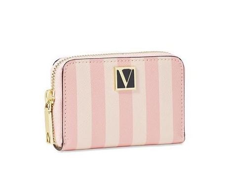 Vs Wallet, Secret Wallet, Victoria Secret Pink Bags, Cute Wallets, Logo Gifts, Pink Girly Things, Birthday Wishlist, Wallet Card, Small Wallet