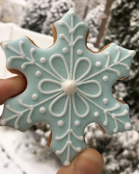 Christmas Cookies Decorated Snowflake, Sugar Cookies Snowflake, Snow Flake Sugar Cookies Decorated, Christmas Sugar Cookies Decorated Royal Icing, Decorated Christmas Cookies Royal Icing, Snowflake Cookies Decorated, Elegant Christmas Cookies, Decorated Cookies Christmas, Christmas Cookies Decorated Ideas