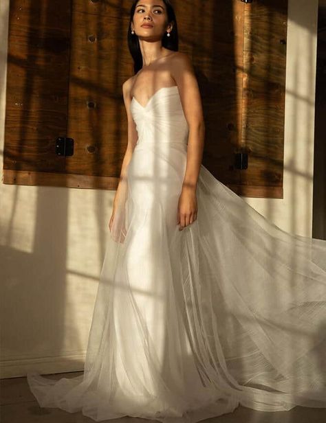 Introducing the NEWHITE Collection X: Regal Elegance - Lovely Bride Drop Waist Gown, Ethereal Wedding Dress, Big Wedding Dresses, Fairy Tale Wedding Dress, Pnina Tornai, Ethereal Wedding, Elopement Dress, Courthouse Wedding, Black Tie Wedding