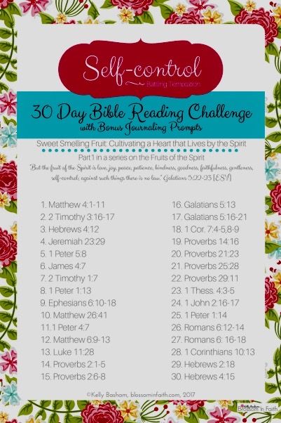 Bible Challenge, Scripture Writing Plans, Writing Plan, Bible Study Tips, Bible Study Help, Bible Study Plans, Bible Study Verses, Bible Reading Plan, Self Control