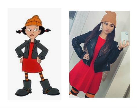 90s baby costume idea. Recess was my favorite cartoon to watch on One Saturday Morning growing up. Early 2000 Cartoon Characters, 90s Character Costumes, Spinelli Costume, Cartoon To Watch, Early 2000s Tv Shows, 90s Tv Shows Cartoons, Army Halloween, Cartoon Fancy Dress, 90s Characters