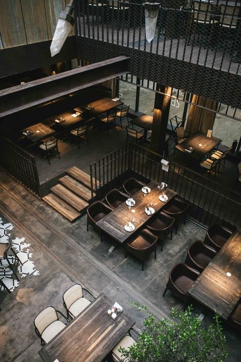 Works — Belenko Modern Bar And Restaurant Design, Landscape Restaurant Design, Bar Building Exterior, Modern Industrial Restaurant Design, Restaurant Outside Design, Urban Restaurant Design, Restaurant Industrial Design, Industrial Interior Restaurant, Modern Industrial Restaurant